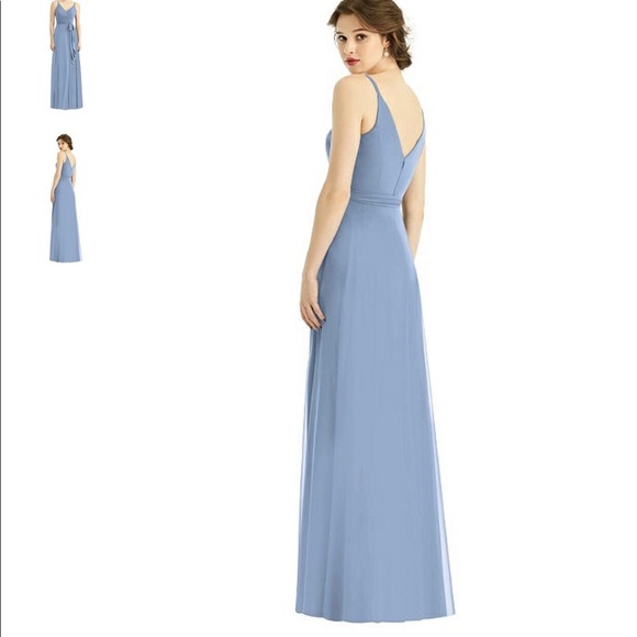 Light Blue After Six Bridesmaid Dress- size 22 - Picture 6 of 9